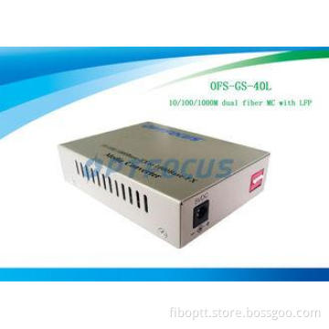 LFP Single Mode Media Converter Gigabit40 Km 40X110X140 Mm